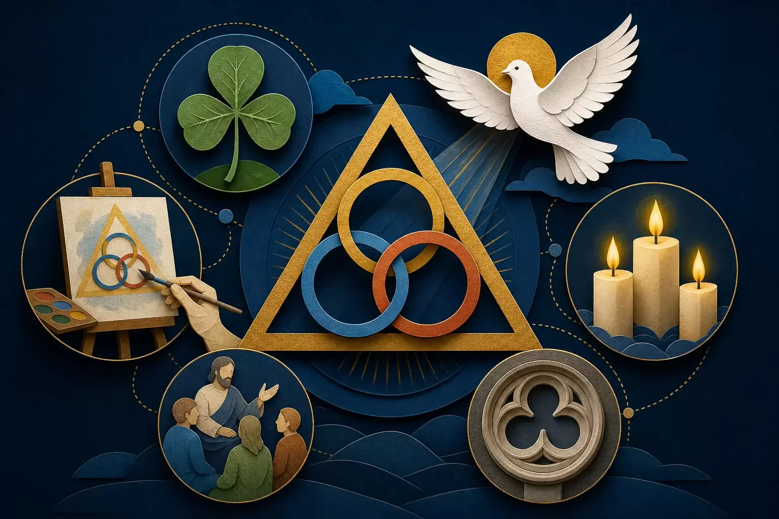 Symboles et représentations de la Sainte Trinité