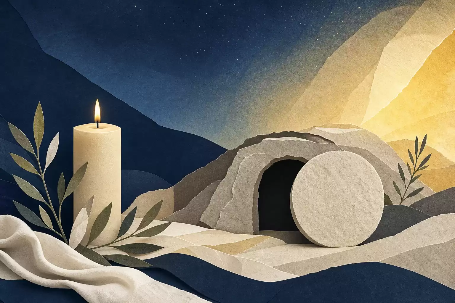 Messages et symboles pour le Samedi saint