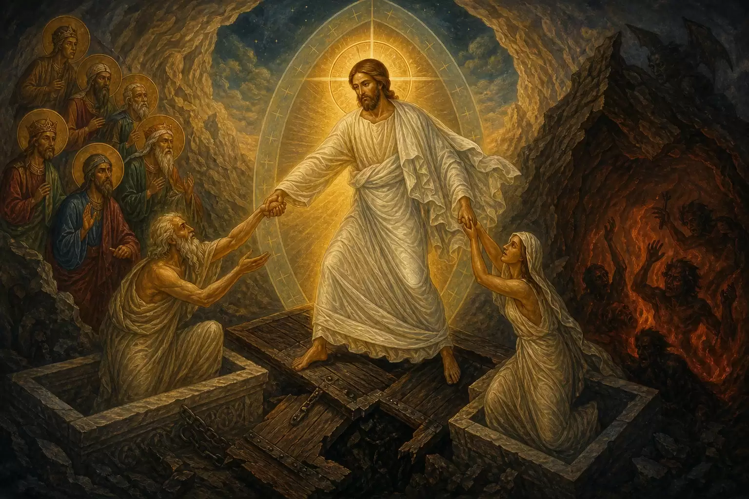 Le mystère du Samedi saint et la descente aux enfers