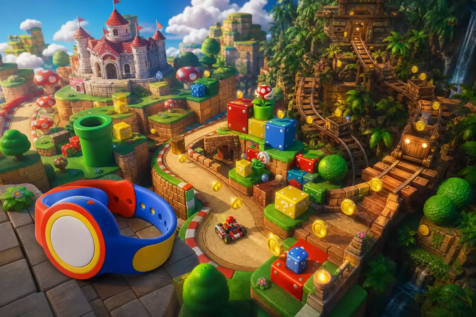 Attractions et Power-Up Band : comment fonctionne l'expérience ?