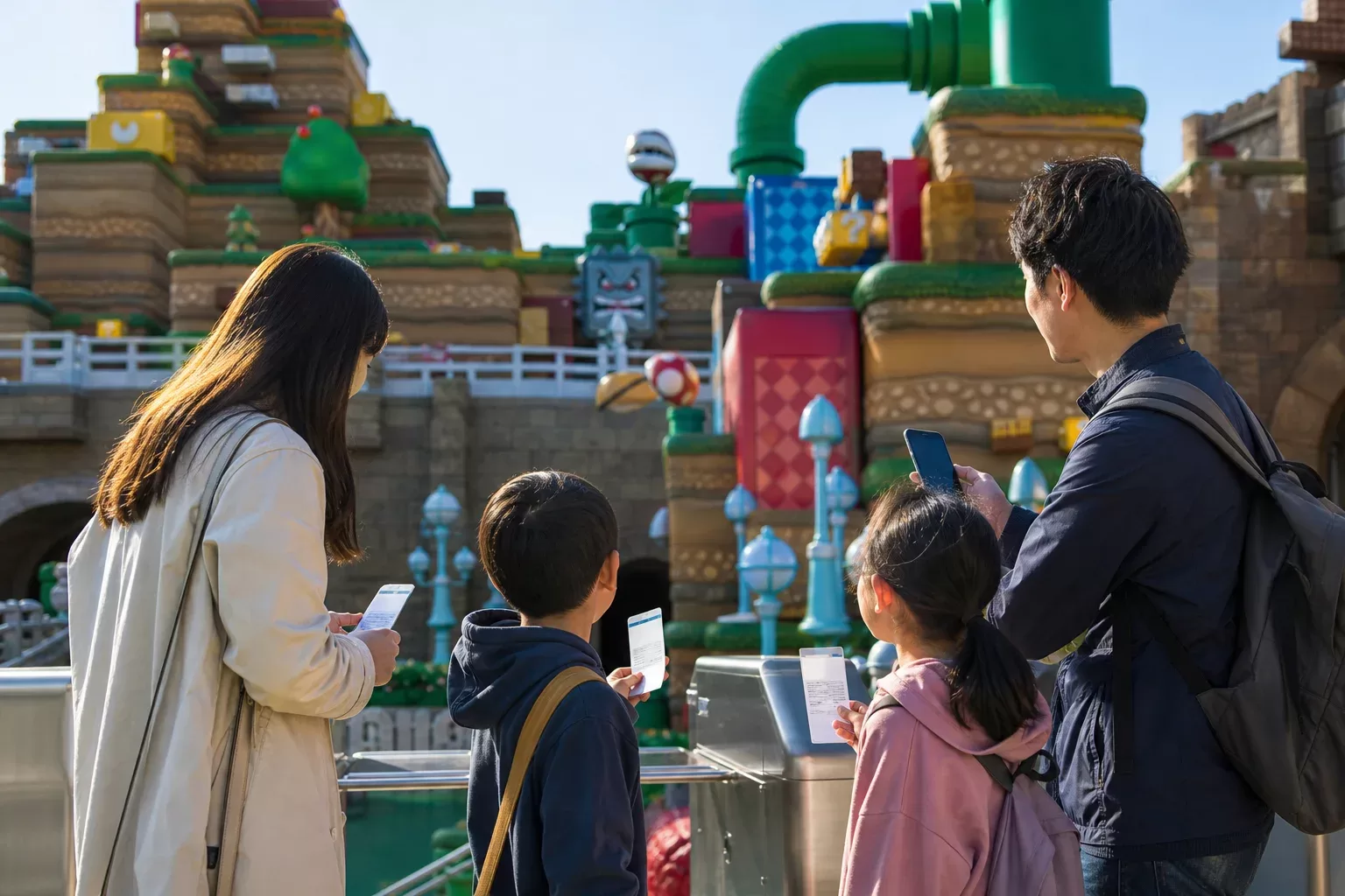 Accéder à Super Nintendo World Osaka : billets et créneaux