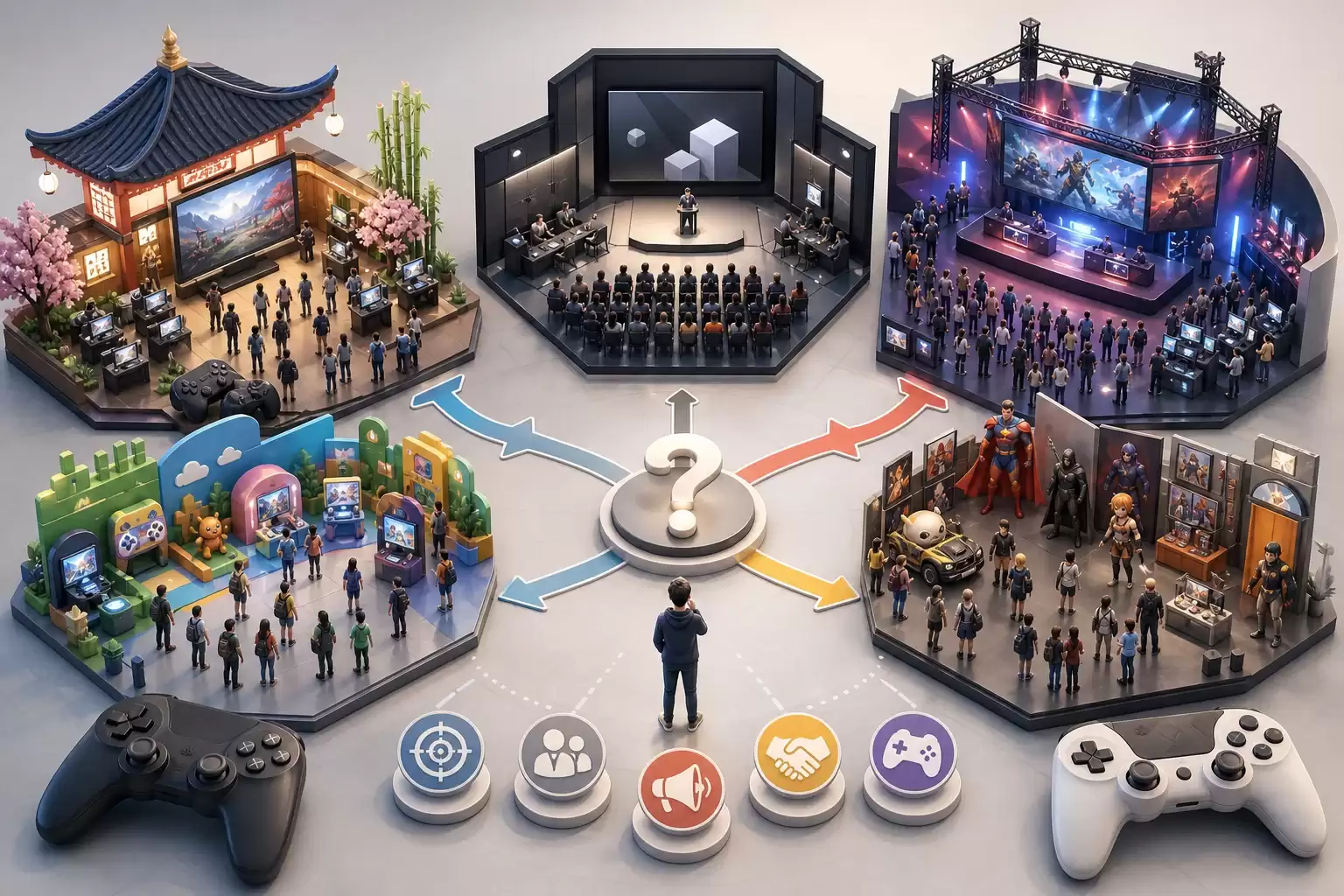 TGS, GDC, E3 et salons français : quelles différences ?