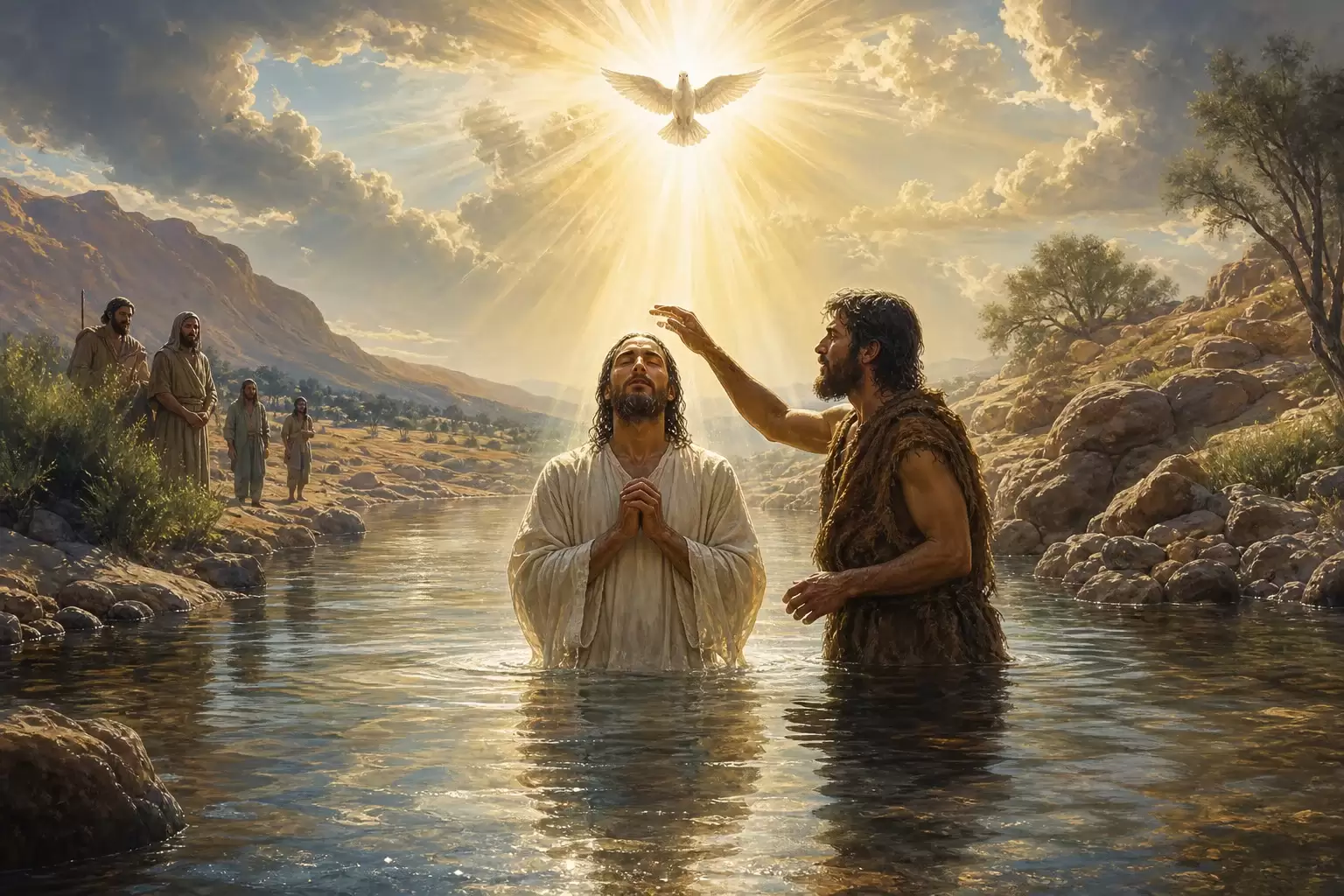 Le baptême du Christ au coeur de la Théophanie