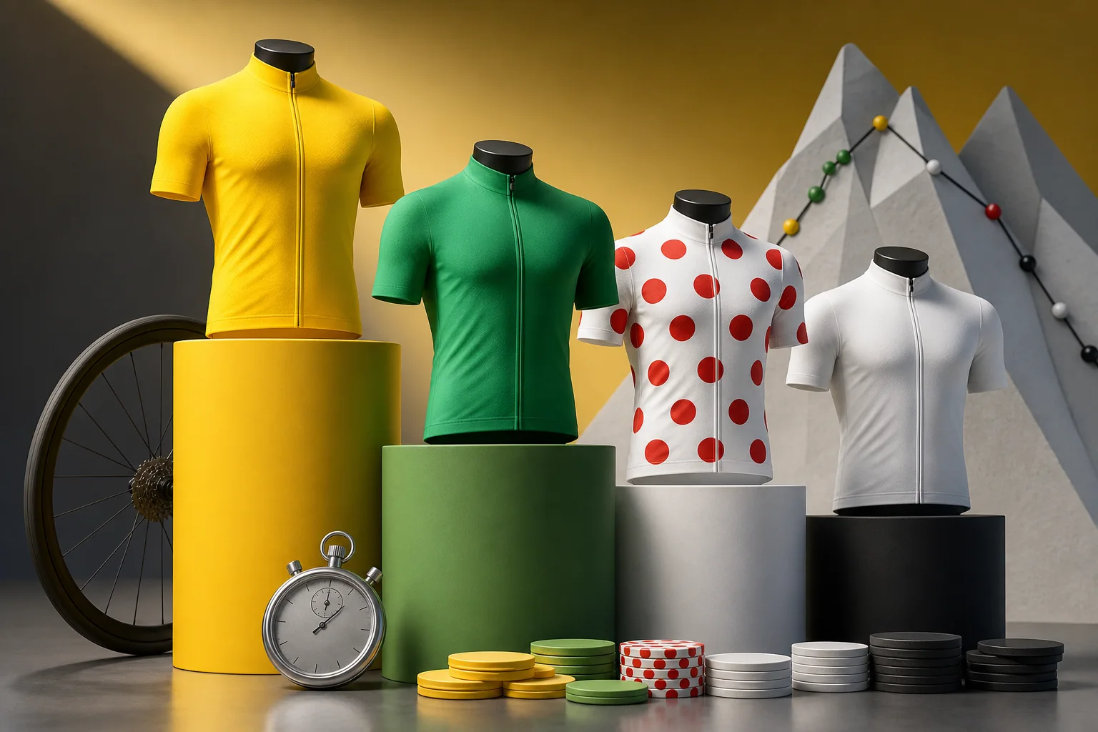 Classements et maillots du Tour de France