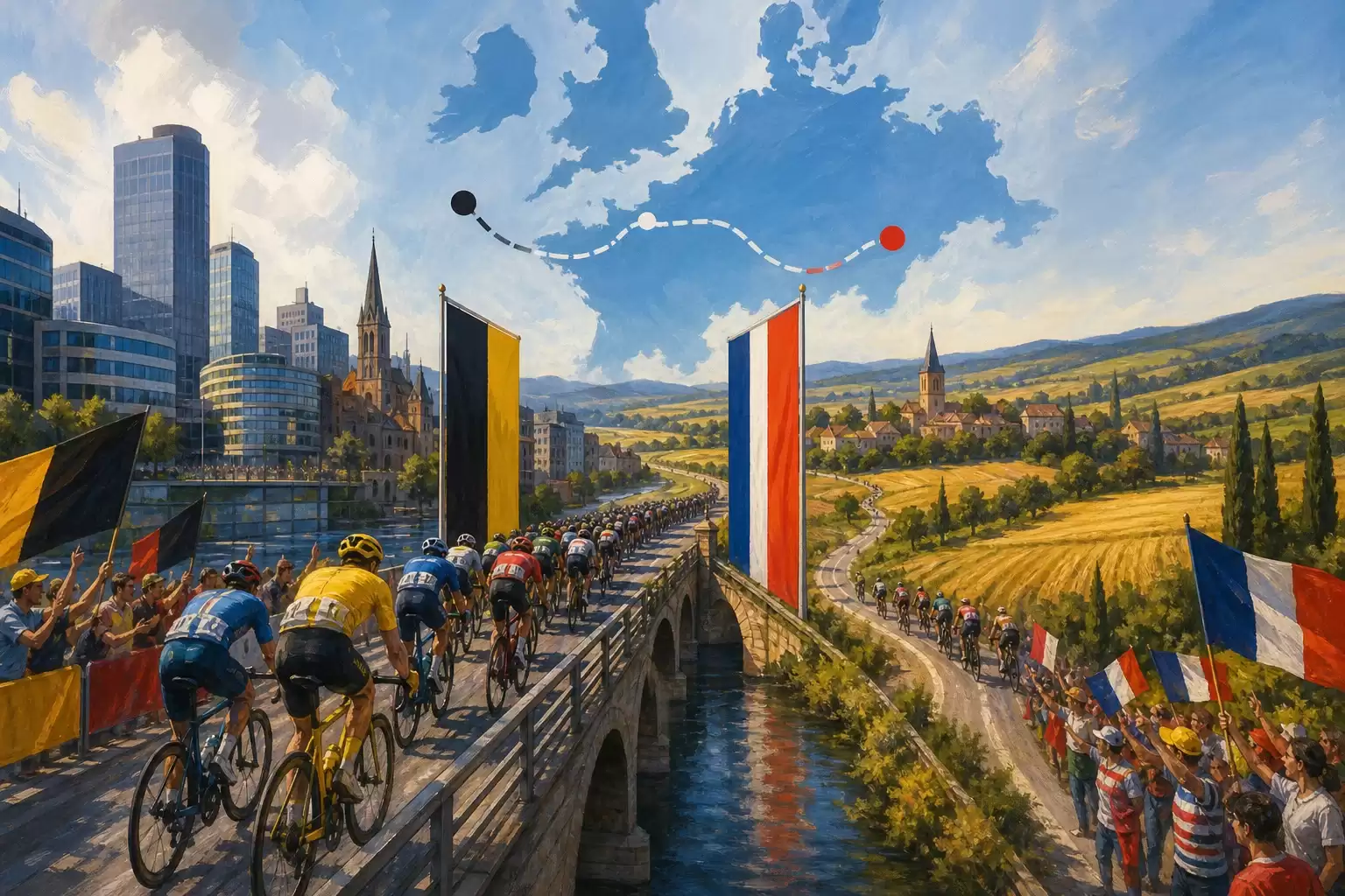 Pourquoi le Tour de France part-il parfois de l'étranger ?