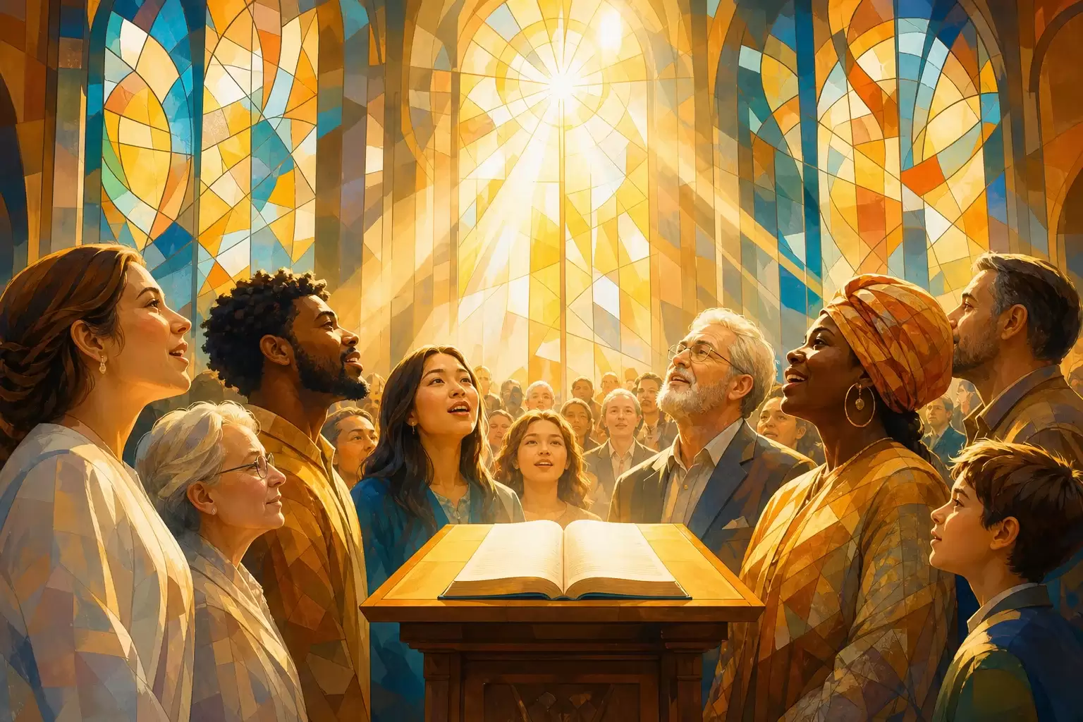 Messe de la Toussaint : Béatitudes, couleurs et symboles