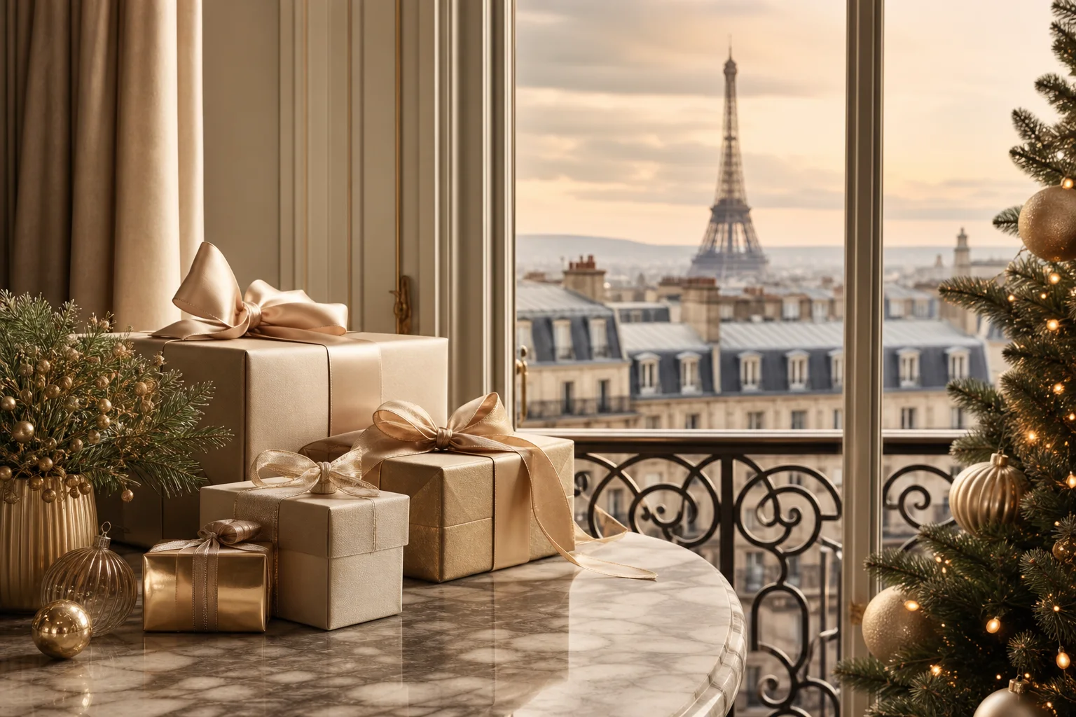 Illustration du calendrier cadeaux