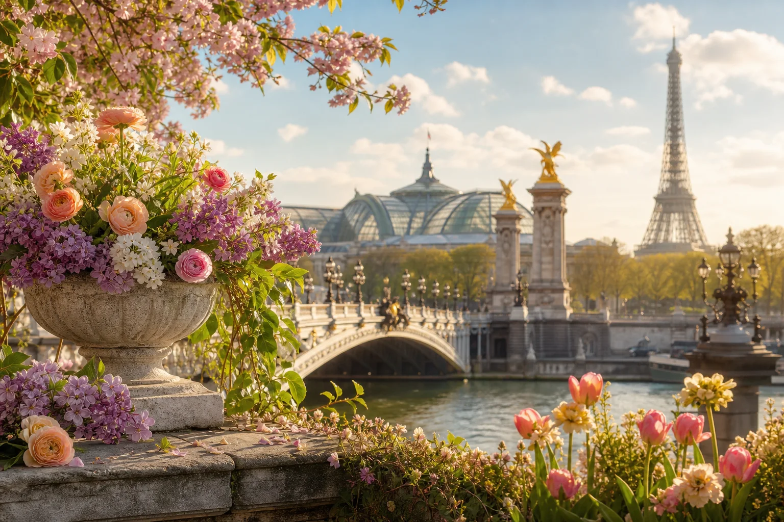 Illustration du calendrier fleurs