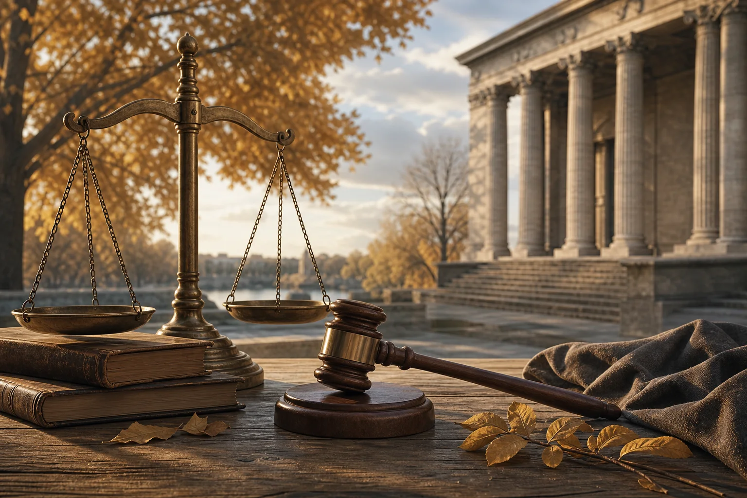 Illustration du calendrier justice